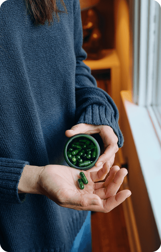 Dispensing two Seed pills