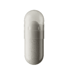 Silver cylindrical container with textured surface on a white background